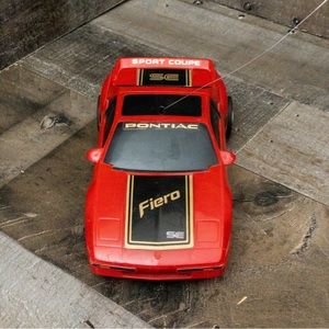 Pontiac Fiero 2M4 SE RC Car Nikko Toys Vintage 1984 1985 Sport Coupe NO REMOTE